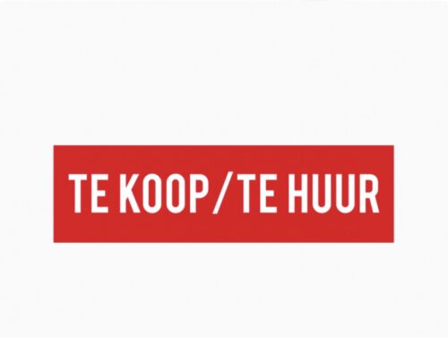 Makelaarsbordsticker