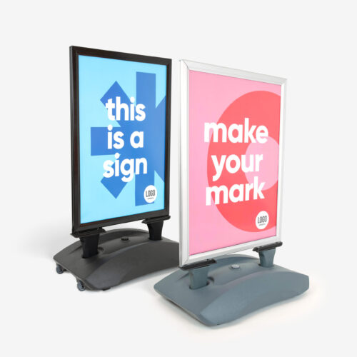Basic stoepbord met watertank Basic stoepbord met watertank