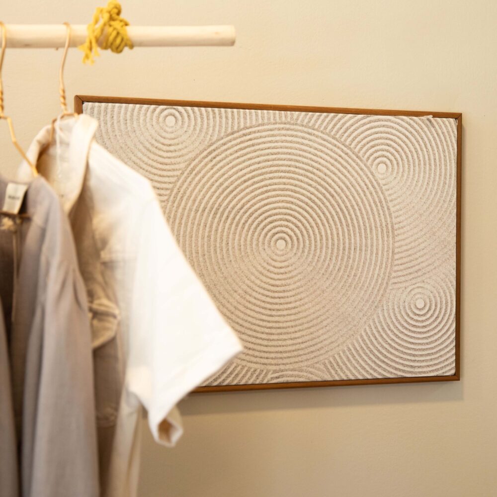 Houten textielframe Houten textielframe